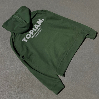 Forest Green Oversized Hoodie